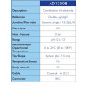 Sonde Testeur pH Adwa  (Ad 111/ Ph Continu)