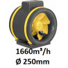 MAX-Fan Pro AC 1660 m³/h Ø 250mm 2 Vitesses