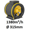 MAX-Fan Pro AC 3180 m³/h Ø 315mm 3 Vitesses