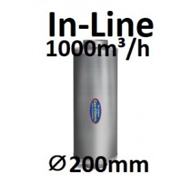 CAN In-Line Filter 1000 (1000-1100m³/h) ⌀200mm