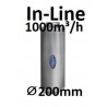 CAN In-Line Filter 1000 (1000-1100m³/h) ⌀200mm