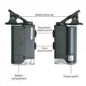 Microscope de téléphone portable 60X/100X