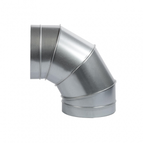 Coude d'aération 90° - 250mm